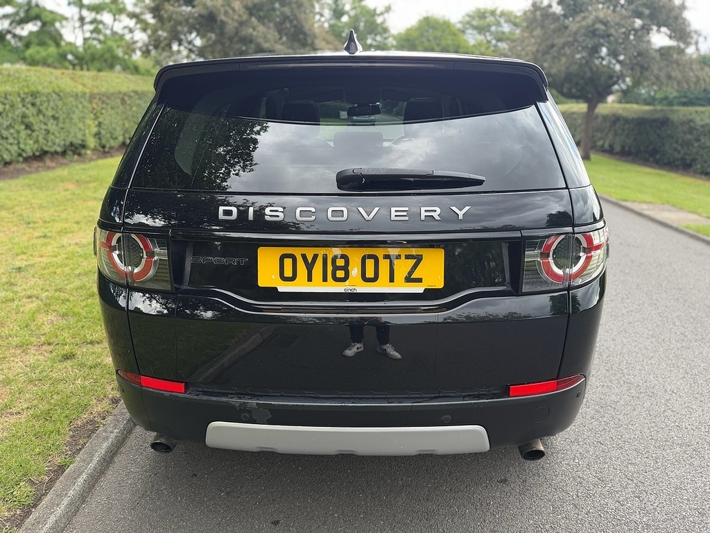 Land Rover Discovery Sport Td4 Hse U3466 Ulez OY18OTZ Black #5