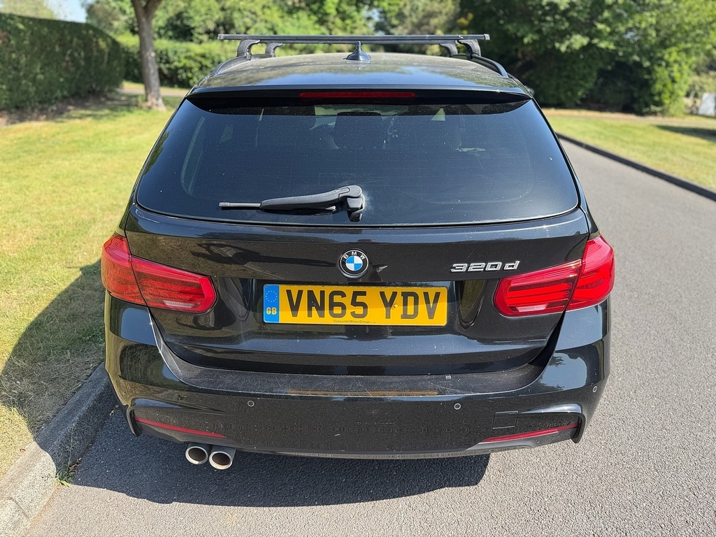 BMW 3 Series 320D M Sport U3482 Ulez VN65YDV Blue #5