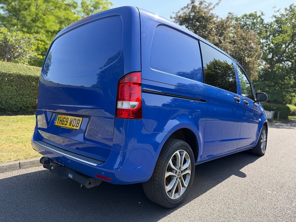 Mercedes-Benz Vito 114 Cdi Pure U3079 Ulez YH69WOB Blue #4