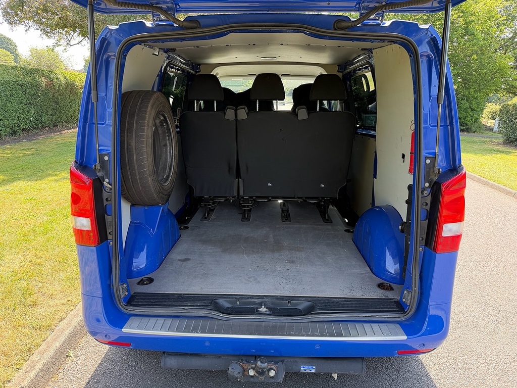 Mercedes-Benz Vito 114 Cdi Pure U3079 Ulez YH69WOB Blue #6