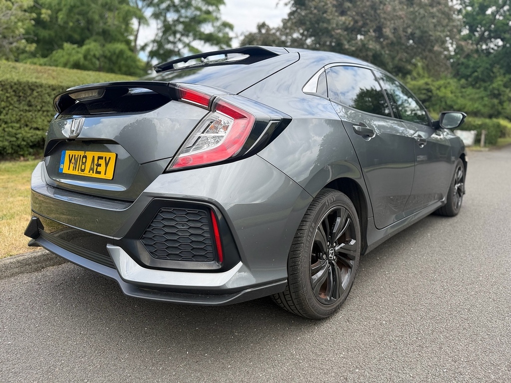 Honda Civic Vtec Turbo Sr U3519 Ulez Grey #4