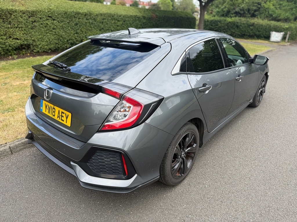 Honda Civic Vtec Turbo Sr U3519 Ulez Grey #3