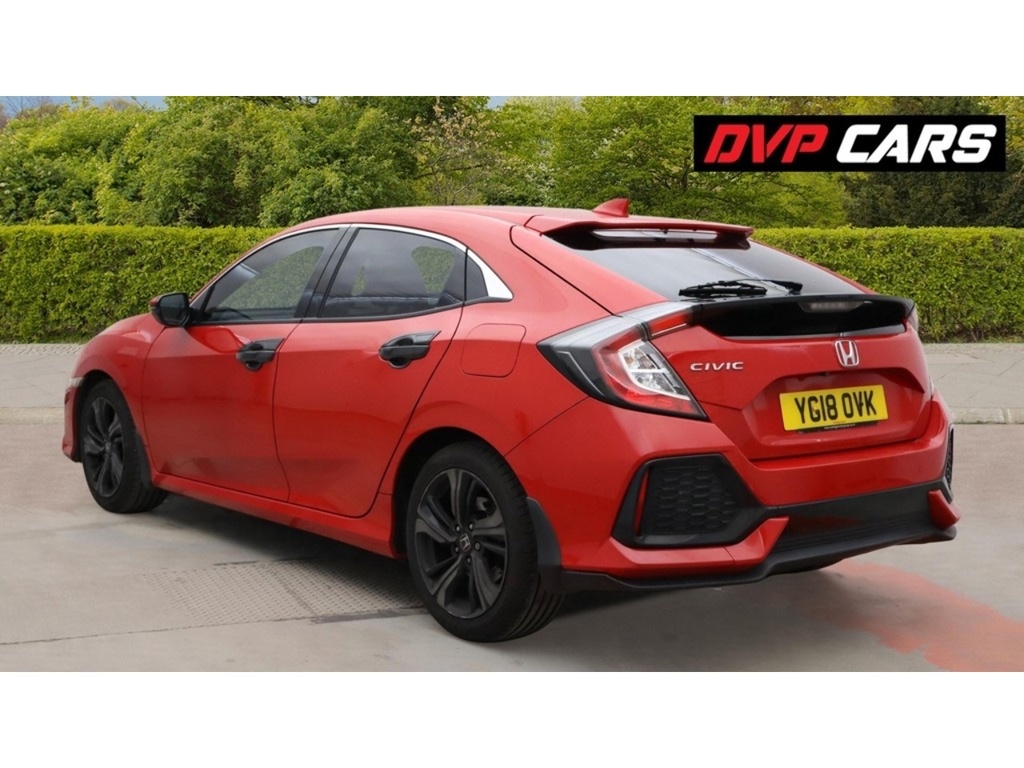 Honda Civic Vtec Turbo Sr U3525 Ulez Red #3