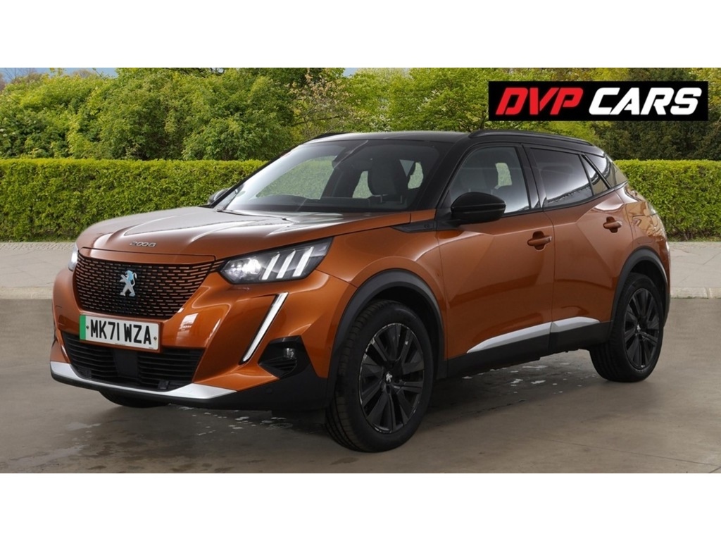 Peugeot e-2008 Gt Premium U3542 Ulez Orange #2