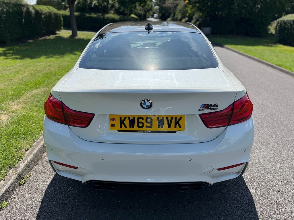 BMW M4 Biturbo Competition U3549 Ulez White #5