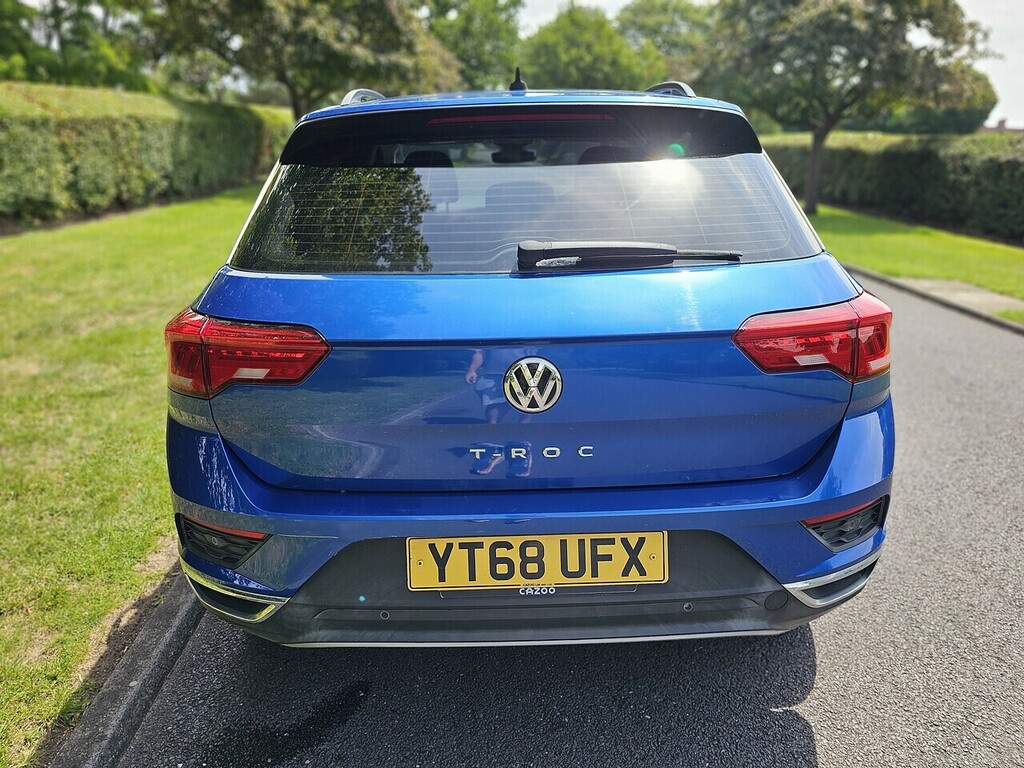 Volkswagen T-Roc Tsi Se U3545 Ulez YT68UFX Blue #4
