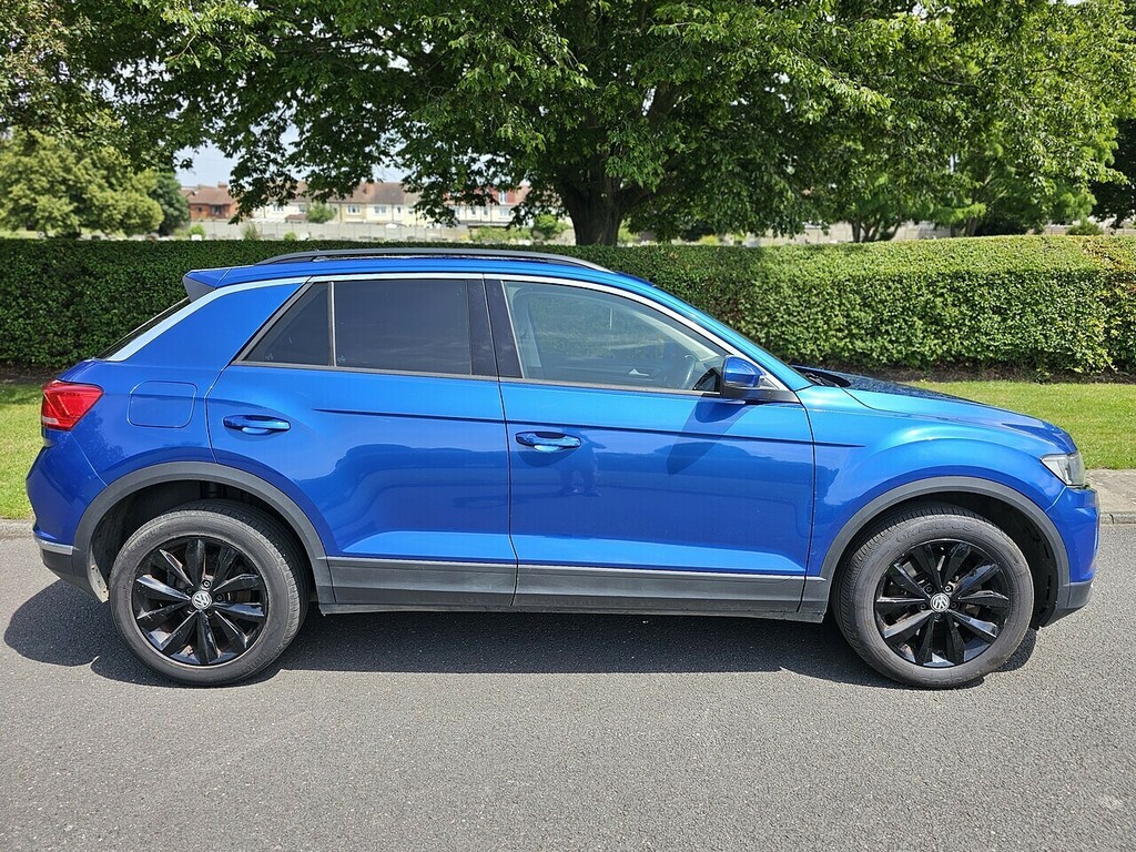 Volkswagen T-Roc Tsi Se U3545 Ulez YT68UFX Blue #2
