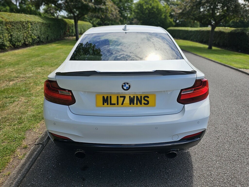 BMW 2 Series 218I M Sport U3553 Ulez White #4
