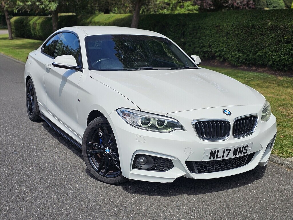 BMW 2 Series 218I M Sport U3553 Ulez White