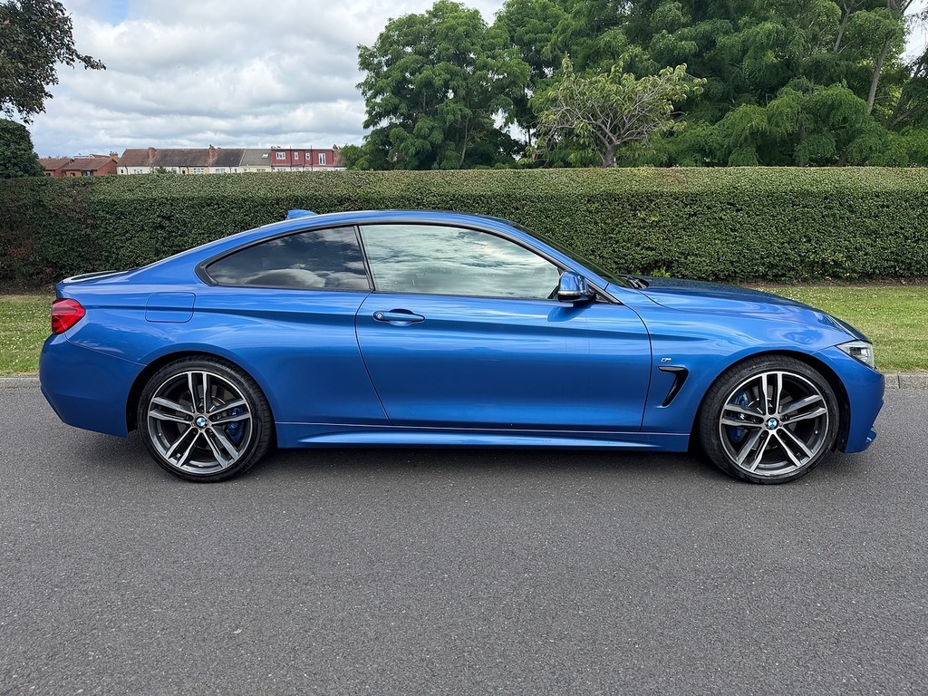 BMW 4 Series 420I M Sport U3555 Ulez Blue #2