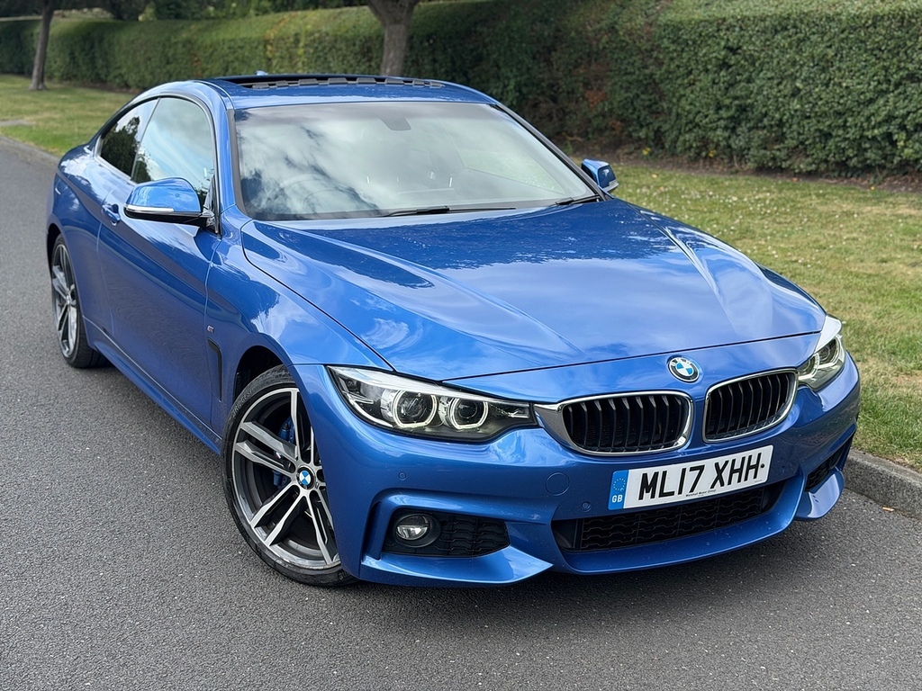 BMW 4 Series 420I M Sport U3555 Ulez Blue