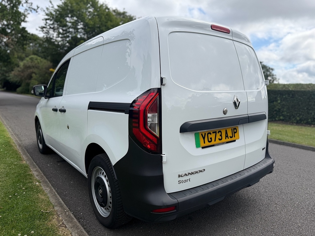 Renault Kangoo Ll21 90Kw 44Kwh Advance Safety Van White #8
