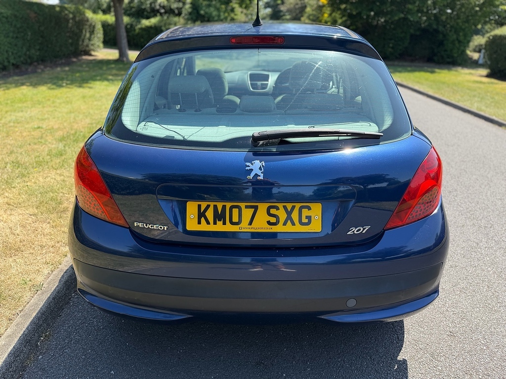 Peugeot 207 Se U3471 Ulez Blue #4
