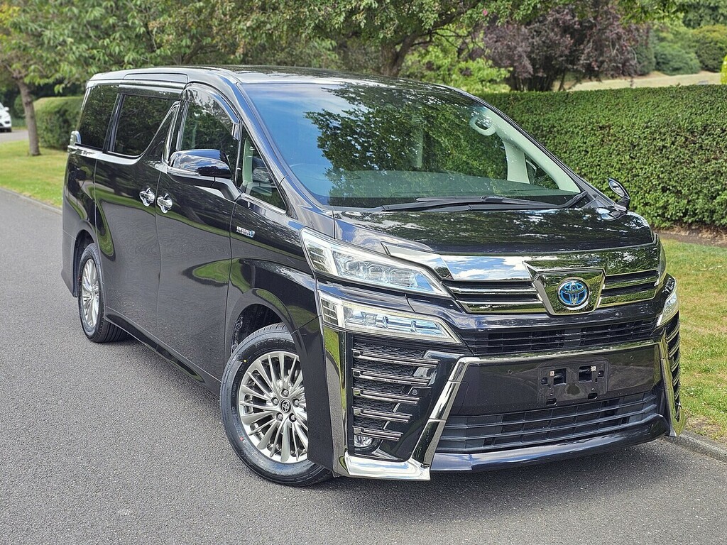 Toyota Vellfire E-four U3561 Black
