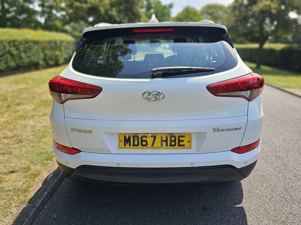 Hyundai Tucson Gdi Blue Drive Se Nav U3573 Ulez White #4