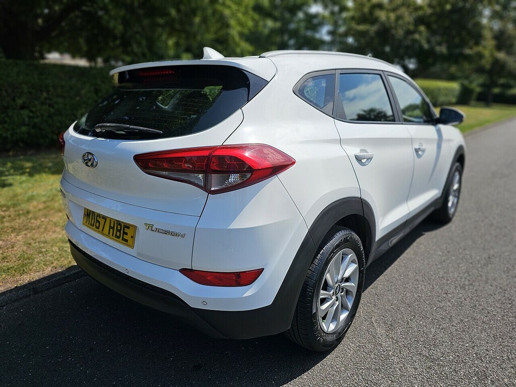 Hyundai Tucson Gdi Blue Drive Se Nav U3573 Ulez White #3