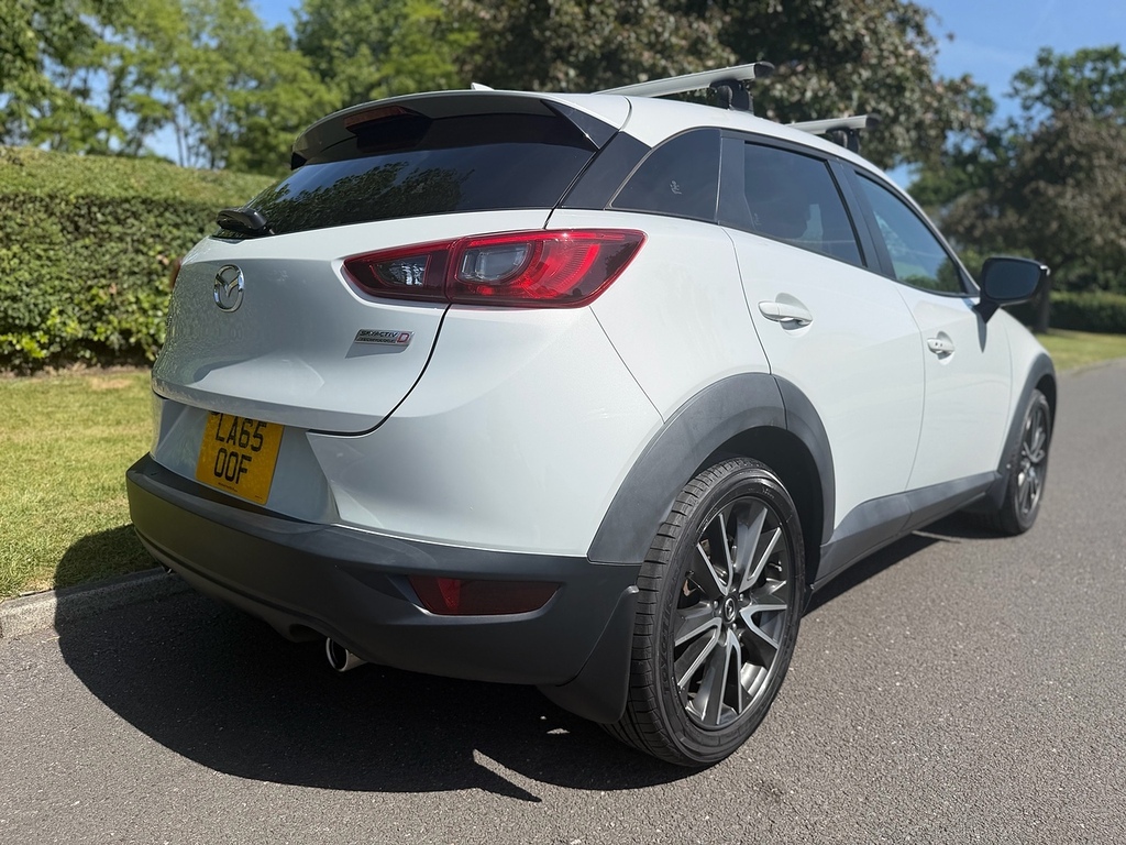 Mazda CX-3 U3418 White #4