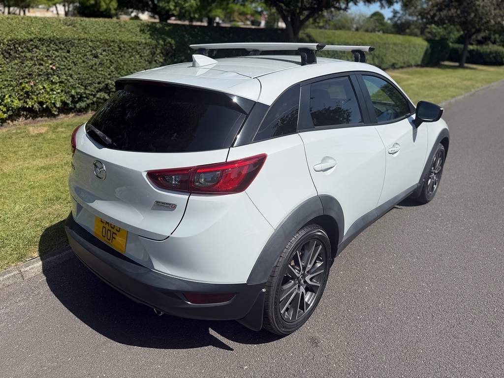 Mazda CX-3 U3418 White #3