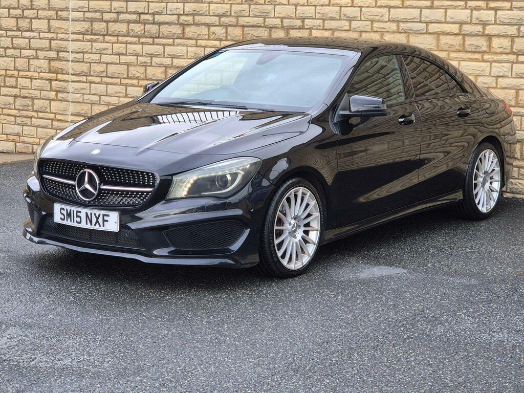 Mercedes-Benz CLA Class 1.6 Cla180 Amg Sport Coupe Euro 6 Ss Black #4