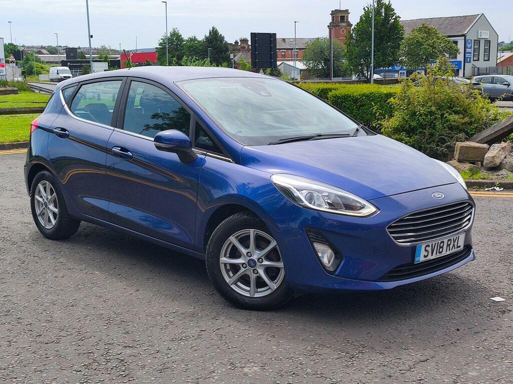 Ford Fiesta 1.0T Ecoboost Zetec Euro 6 Ss Blue
