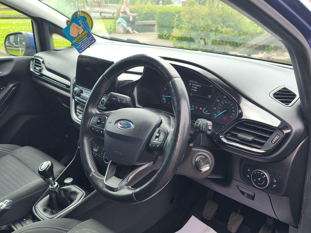 Ford Fiesta 1.0T Ecoboost Zetec Euro 6 Ss Blue #4