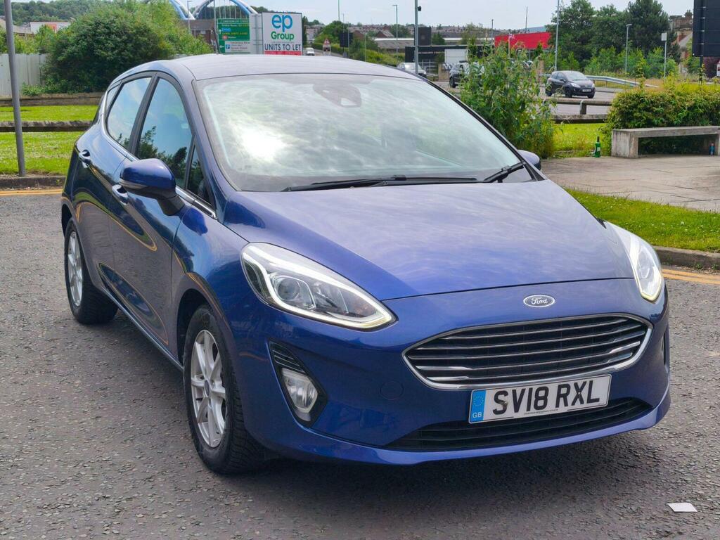 Ford Fiesta 1.0T Ecoboost Zetec Euro 6 Ss Blue #5