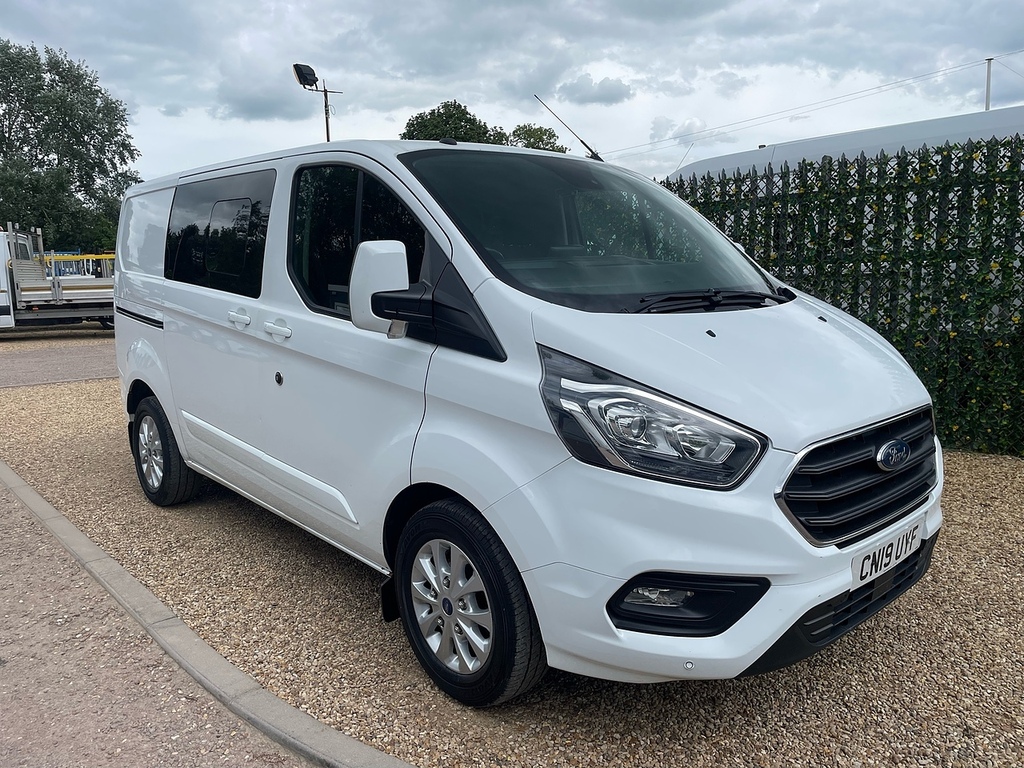 Ford Transit Custom 320 2.0 Ecoblue Limited Swb Panel Van - Euro 6 White