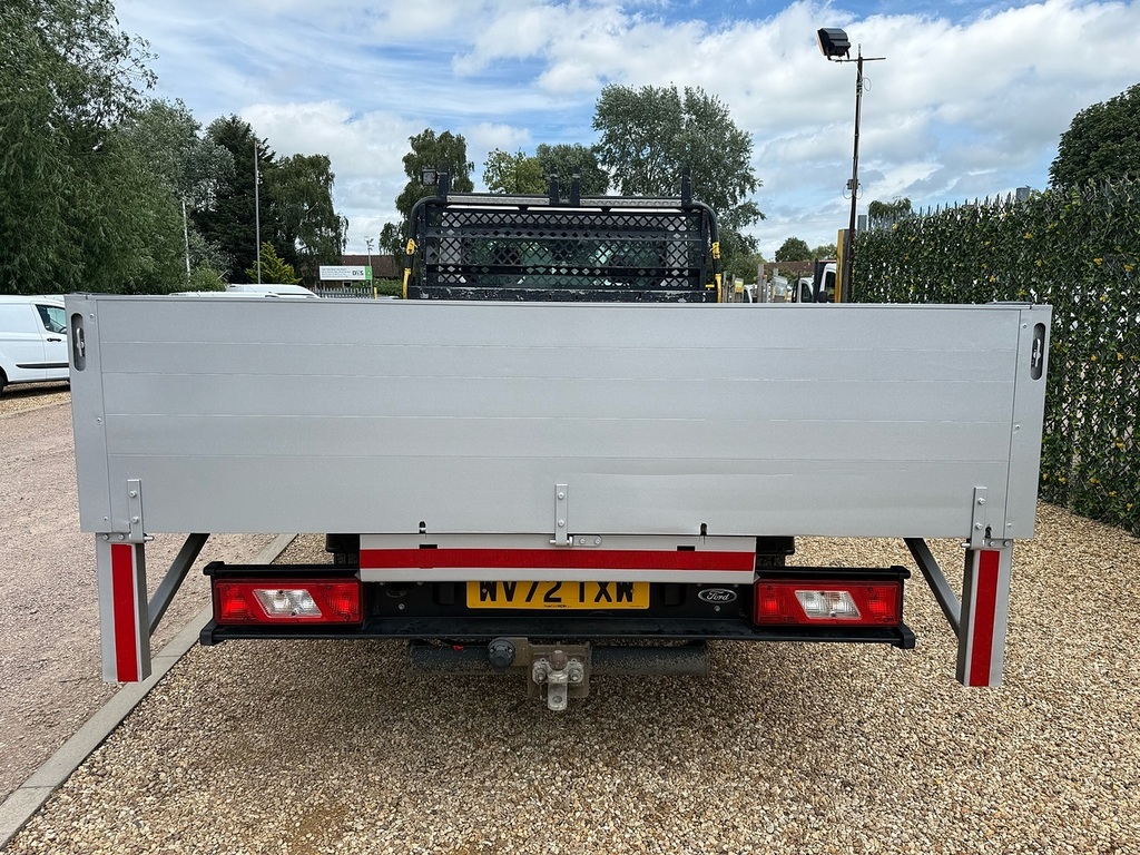 Ford Transit Custom 350 2.0 Ecoblue Leader L4 Xlwb Dropside - Silver WV72TXW Silver #6