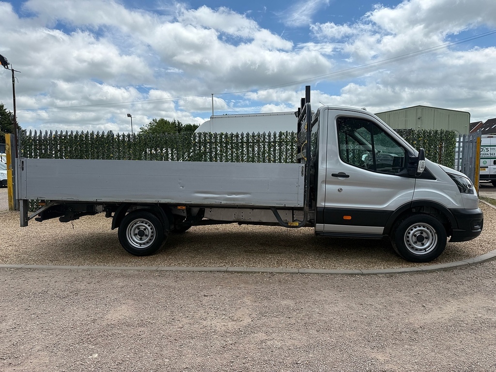 Ford Transit Custom 350 2.0 Ecoblue Leader L4 Xlwb Dropside - Silver WV72TXW Silver #3