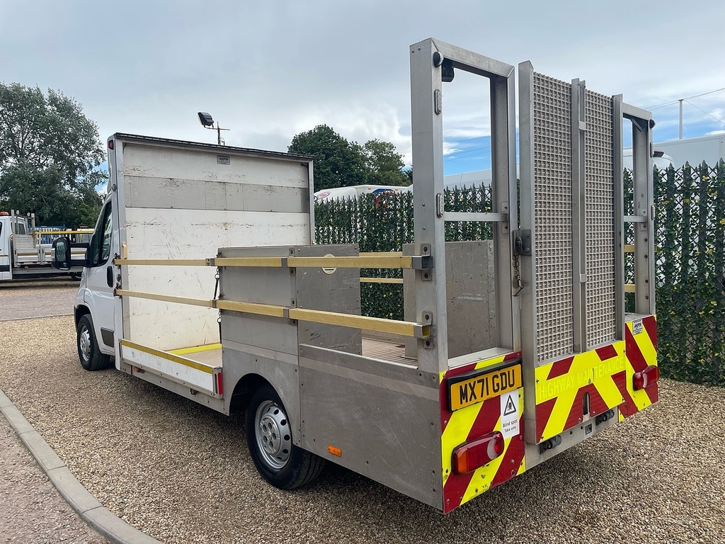 Peugeot Boxer 2.2 Bluehdi 335 L3 Lwb Low Go Tail Ramp - Plant MX71GDU White #3