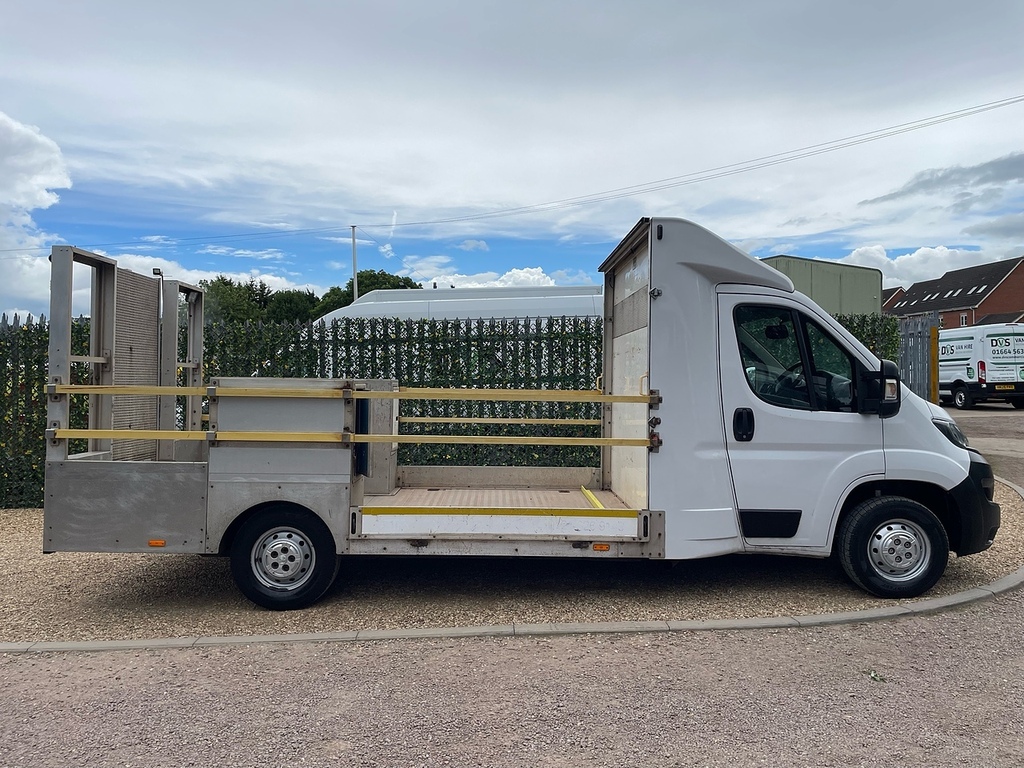 Peugeot Boxer 2.2 Bluehdi 335 L3 Lwb Low Go Tail Ramp - Plant MX71GDU White #4