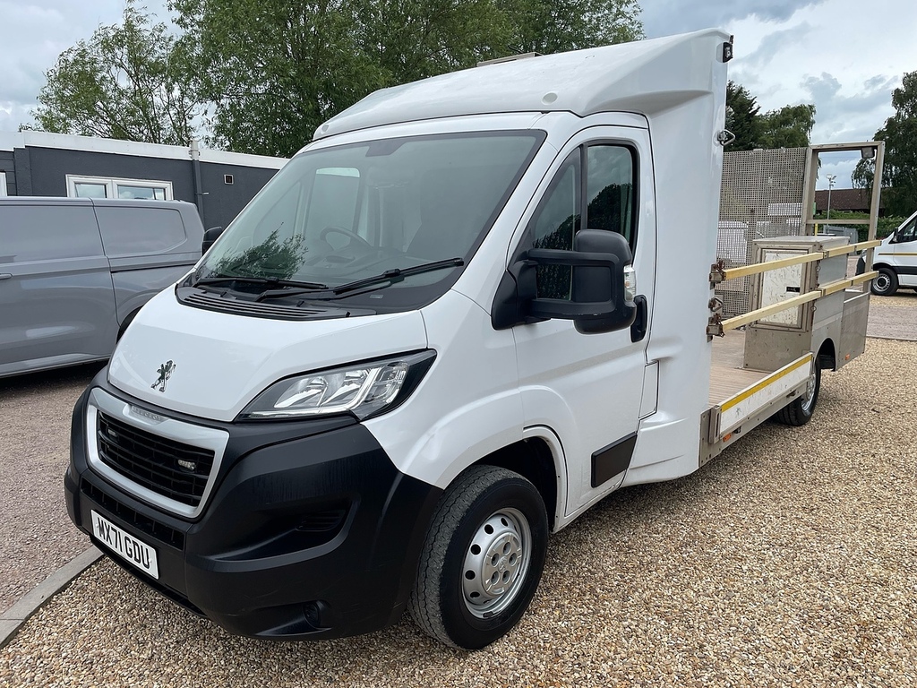 Peugeot Boxer 2.2 Bluehdi 335 L3 Lwb Low Go Tail Ramp - Plant MX71GDU White #2