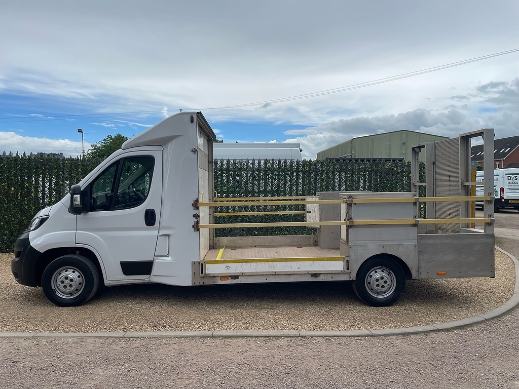 Peugeot Boxer 2.2 Bluehdi 335 L3 Lwb Low Go Tail Ramp - Plant MX71GDU White #5