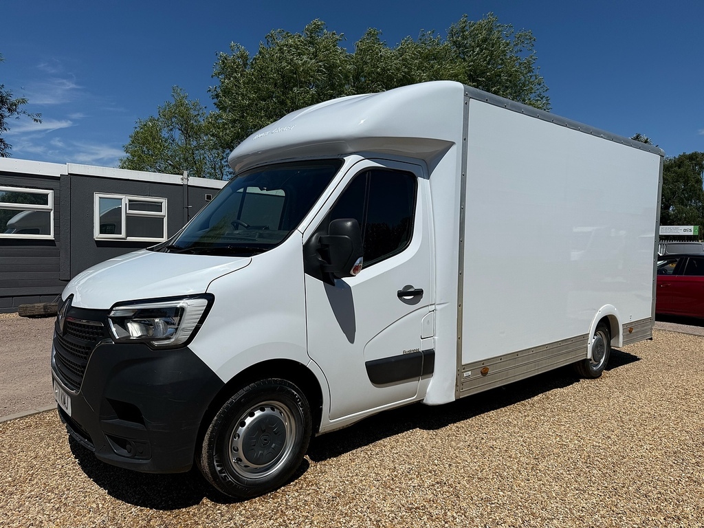 Renault Master Dci 35 Business 2.3 Lo Loader HT71KMJ White #2