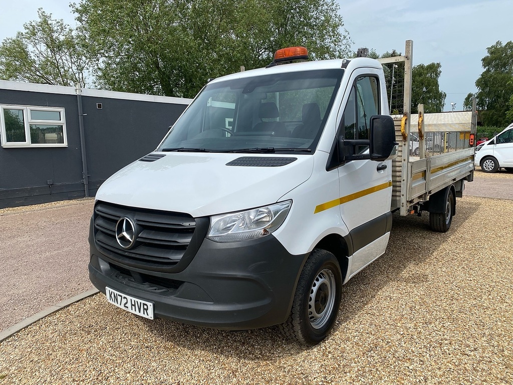 Mercedes-Benz Sprinter 315 Cdi Progressive 2.0 L3 Lwb 14Ft Dropside - Tai White #2