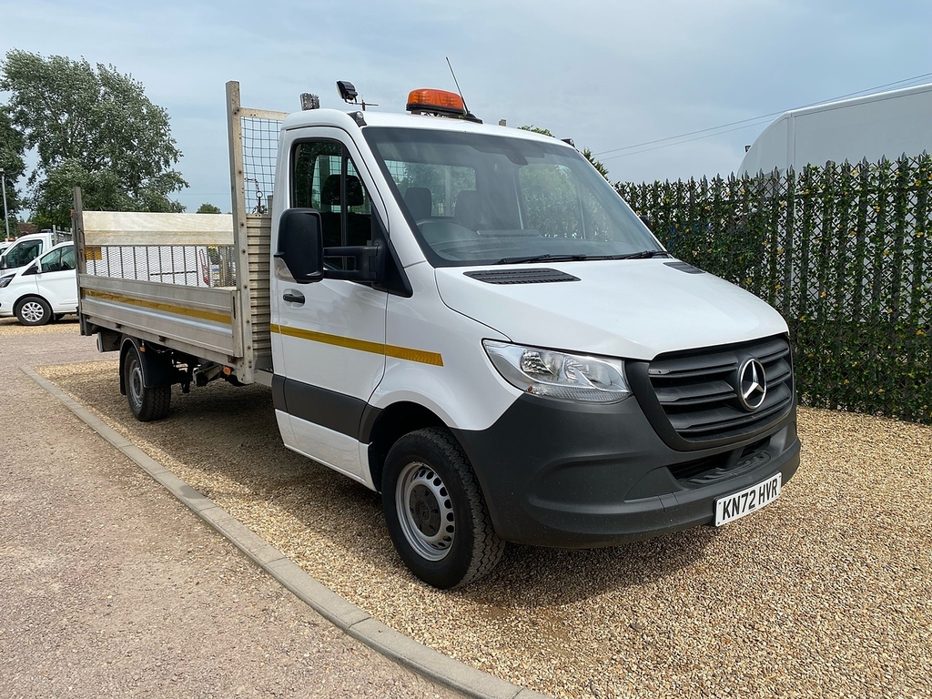 Mercedes-Benz Sprinter 315 Cdi Progressive 2.0 L3 Lwb 14Ft Dropside - Tai White