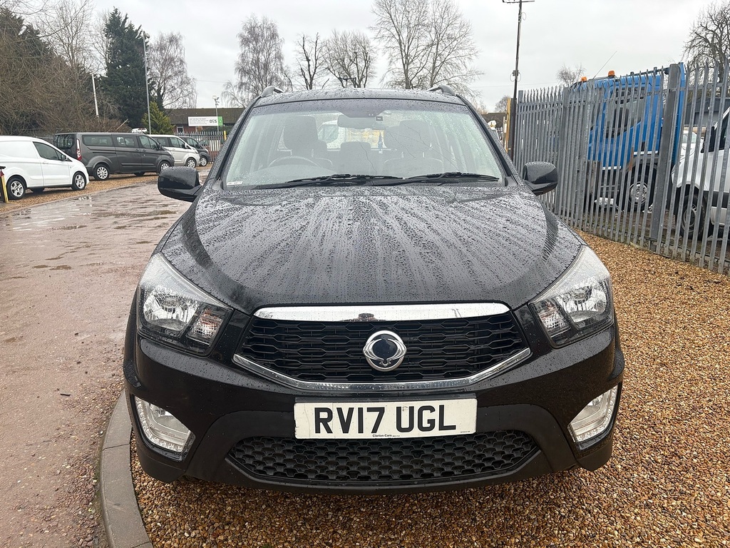 SsangYong Musso D Ex 2.2 4X4 4Wd Double Cab Pick Up Truck Black #5