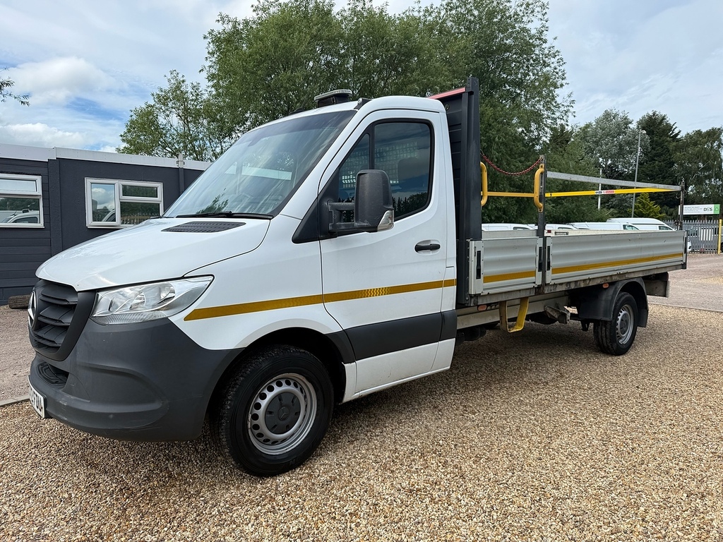 Mercedes-Benz Sprinter 317 Cdi Progressive 2.0 14Ft Dropside White #2