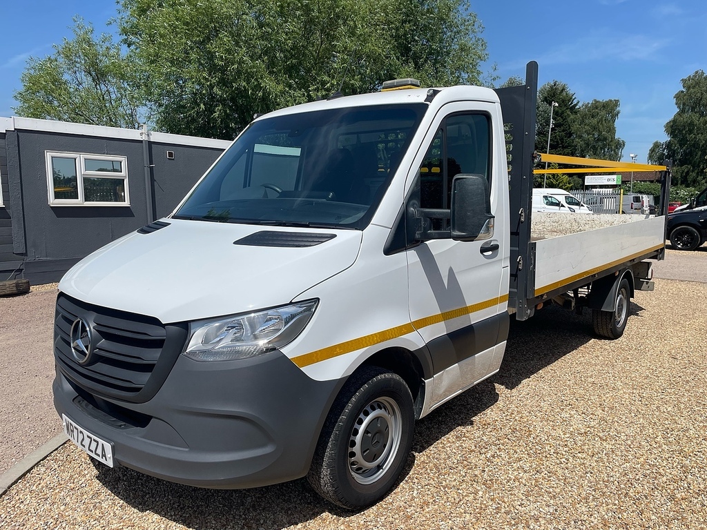 Mercedes-Benz Sprinter 317 2.0 Cdi Progressive L3 Lwb Dropside - White White #2