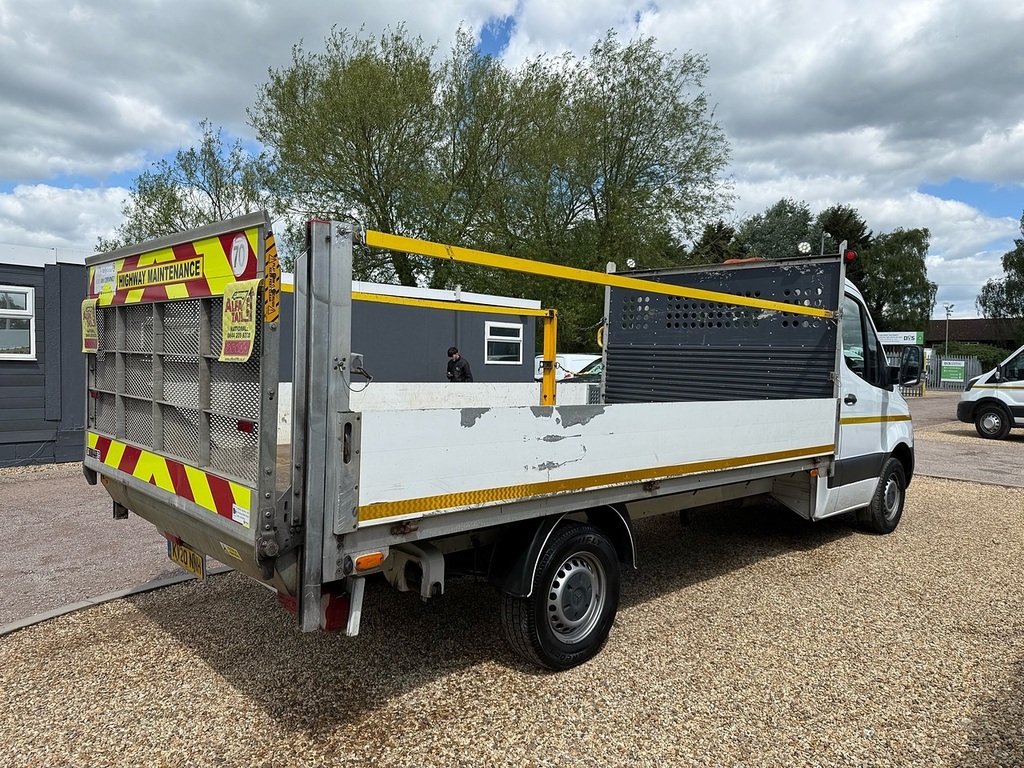 Mercedes-Benz Sprinter 316 2.1 Cdi L3 Lwb Dropside White White #4