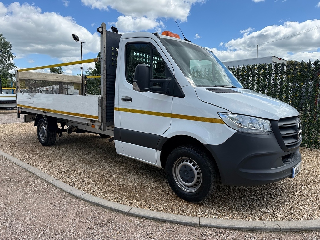 Mercedes-Benz Sprinter 316 2.1 Cdi L3 Lwb Dropside White White