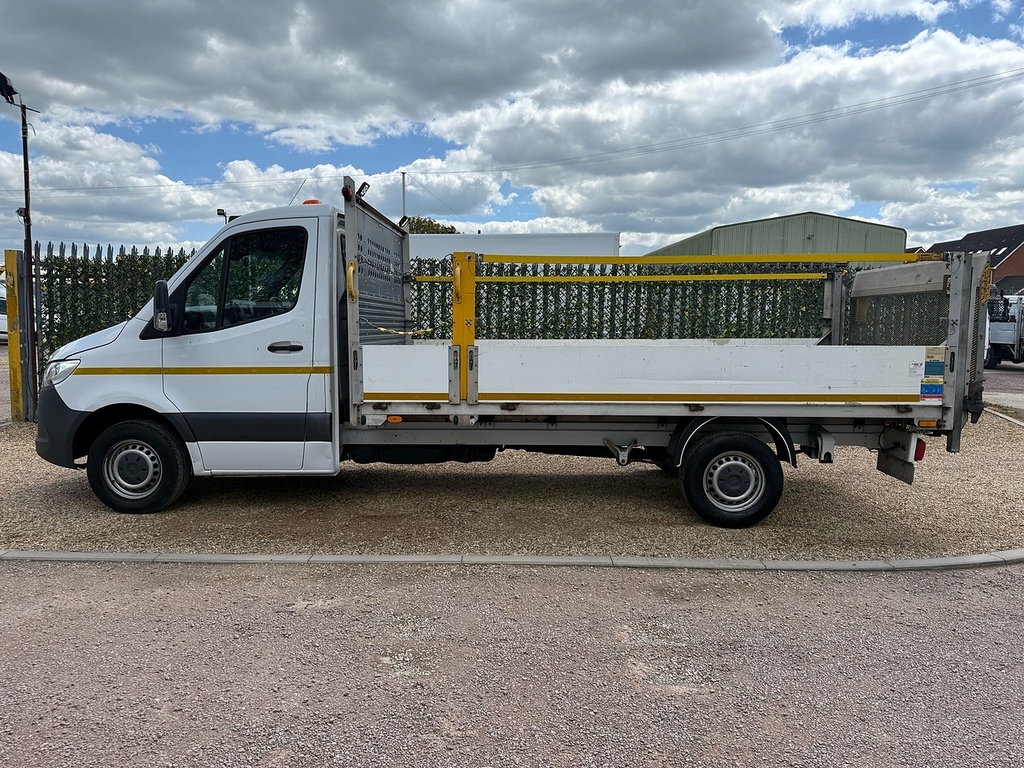 Mercedes-Benz Sprinter 316 2.1 Cdi L3 Lwb Dropside White White #6