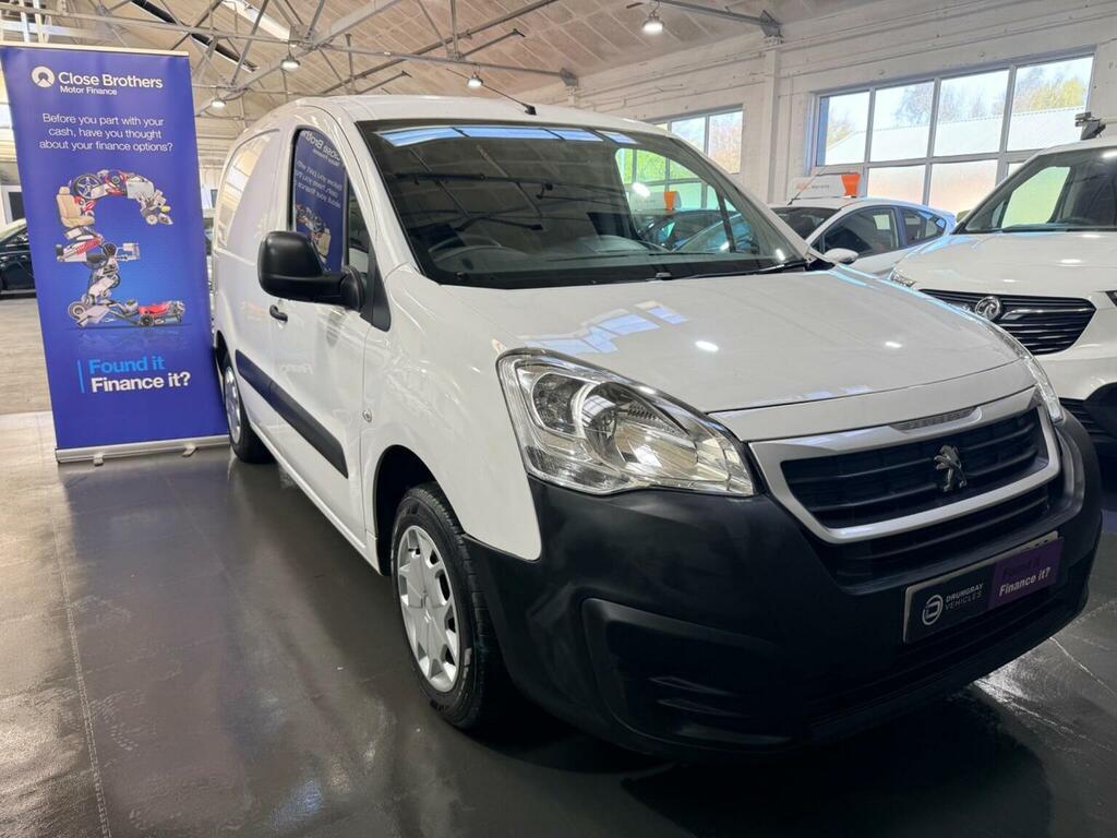 Peugeot Partner Panel Van 1.6 Vti 676 Se L1 201868 White