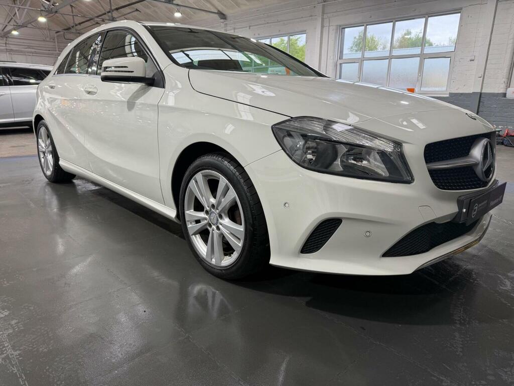 Mercedes-Benz A Class Hatchback 1.5 A180d Sport Executive Euro 6 Ss HG16LWZ White #2