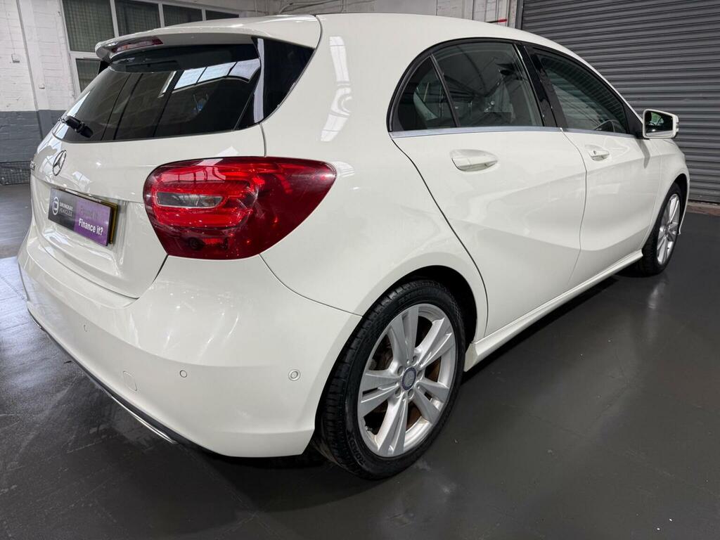 Mercedes-Benz A Class Hatchback 1.5 A180d Sport Executive Euro 6 Ss HG16LWZ White #6
