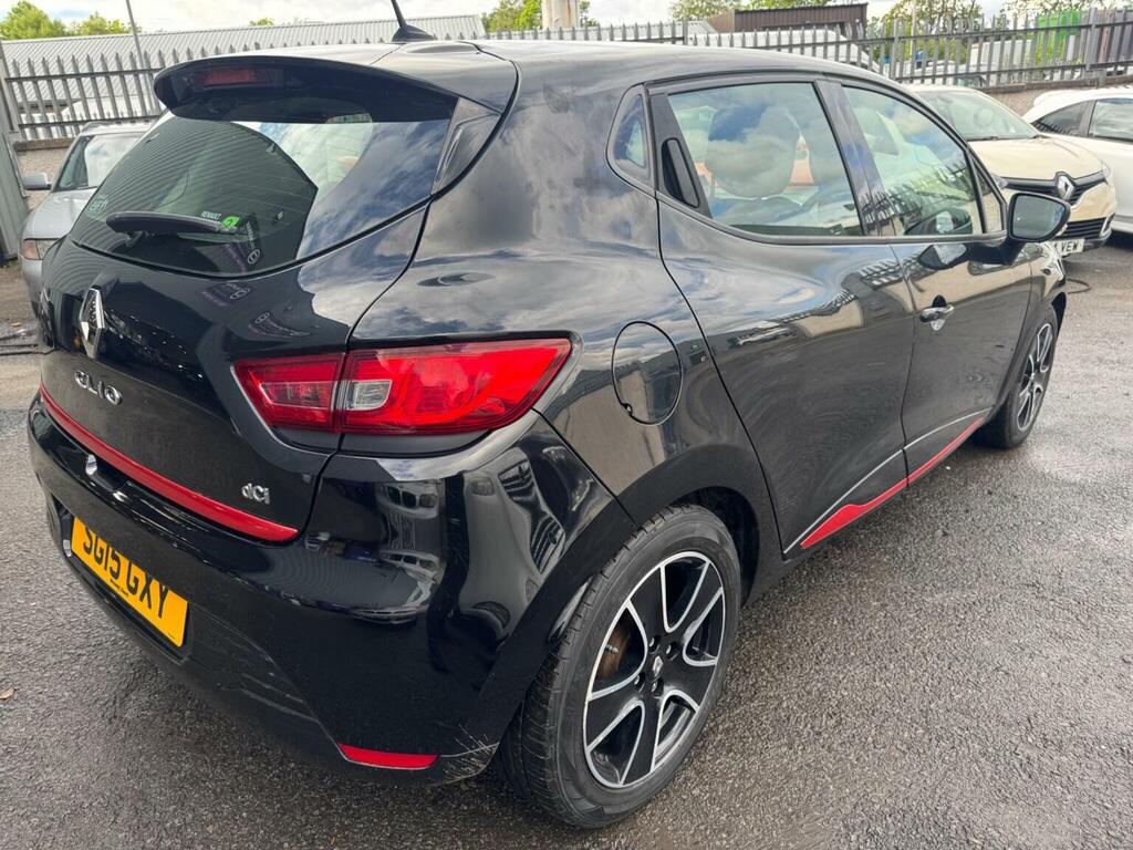 Renault Clio Hatchback 1.5 Dci Dynamique Medianav Euro 5 Ss SG15GXY Black #4