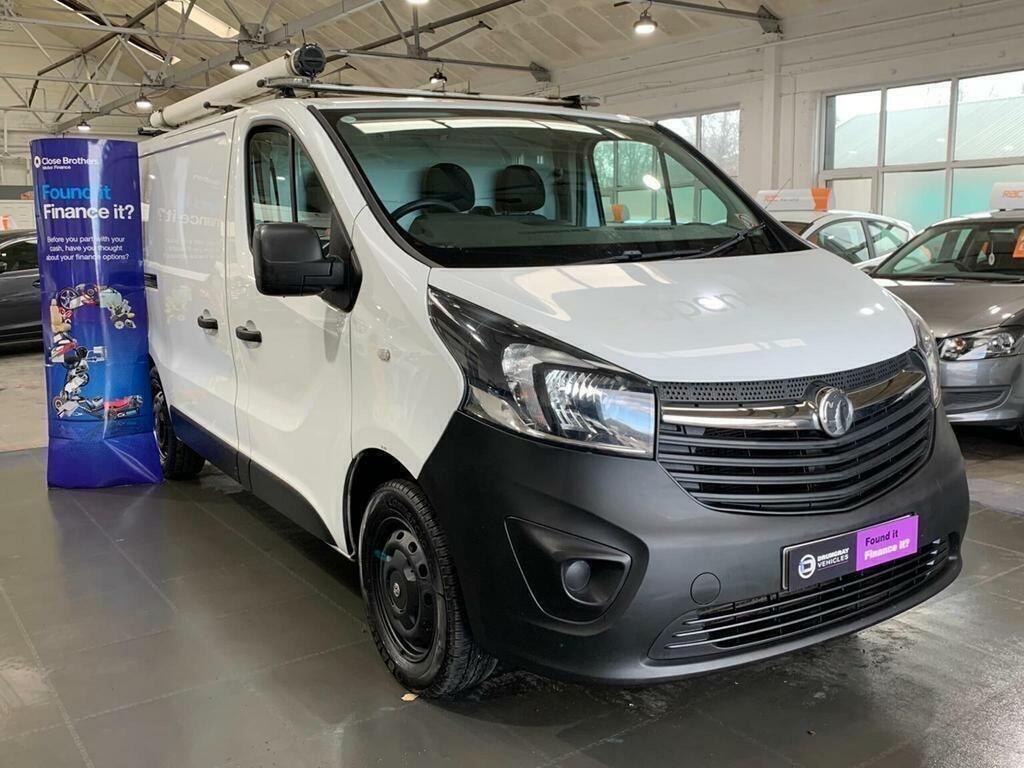 Vauxhall Vivaro 1.6 Cdti 2900 L1 H1 Euro 6 Ss White #4
