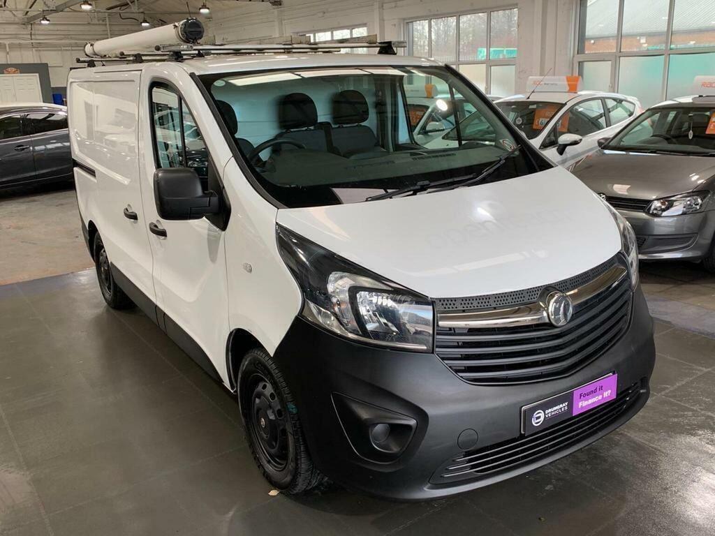Vauxhall Vivaro 1.6 Cdti 2900 White #7