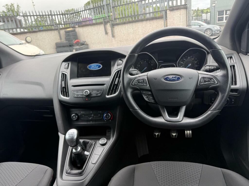 Ford Focus 1.0T Ecoboost St-line Euro 6 Ss SL17YCY Blue #3