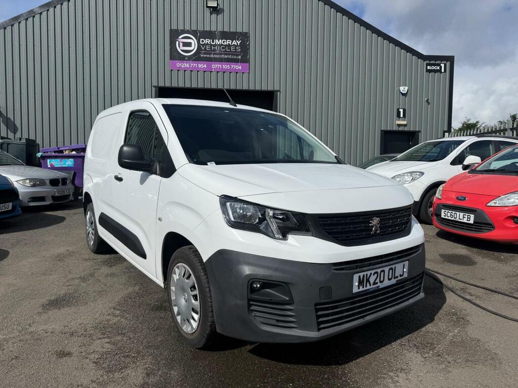 Peugeot Partner 1.5 Bluehdi 1000 Professional Standard Panel Van S White